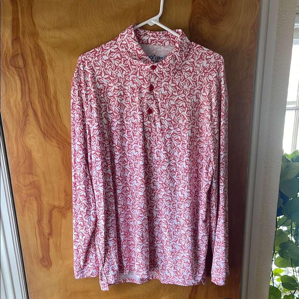 Men’s Ibkul Long-sleeve Golf Shirt